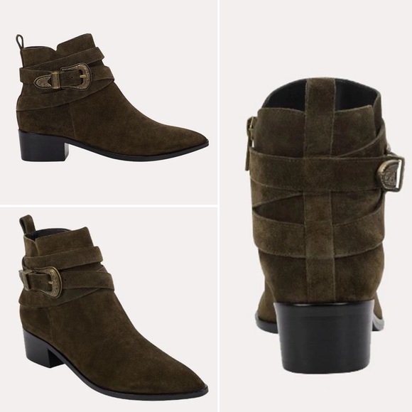 Marc Fisher Shoes - Marc Fisher // Yandi Buckle Western Boho Bootie